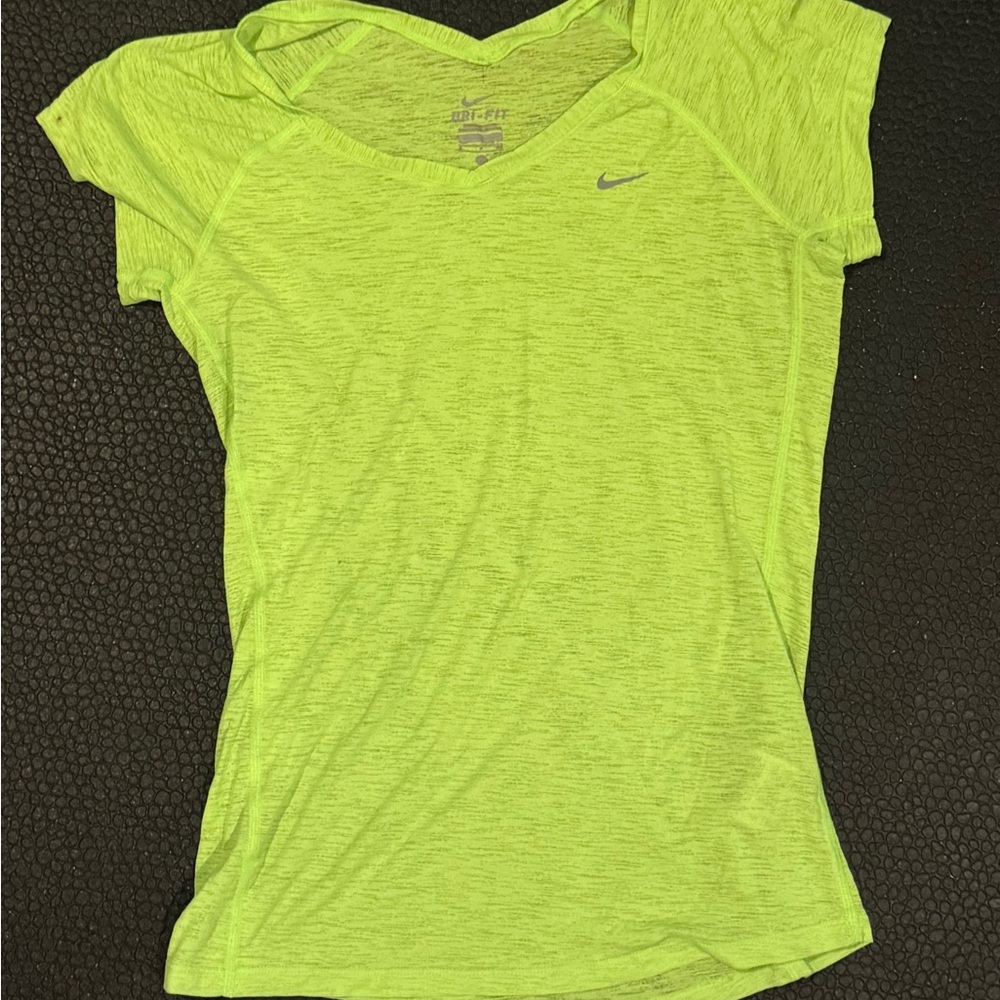 Nike Women's Bright Green Short Sleeve Tee